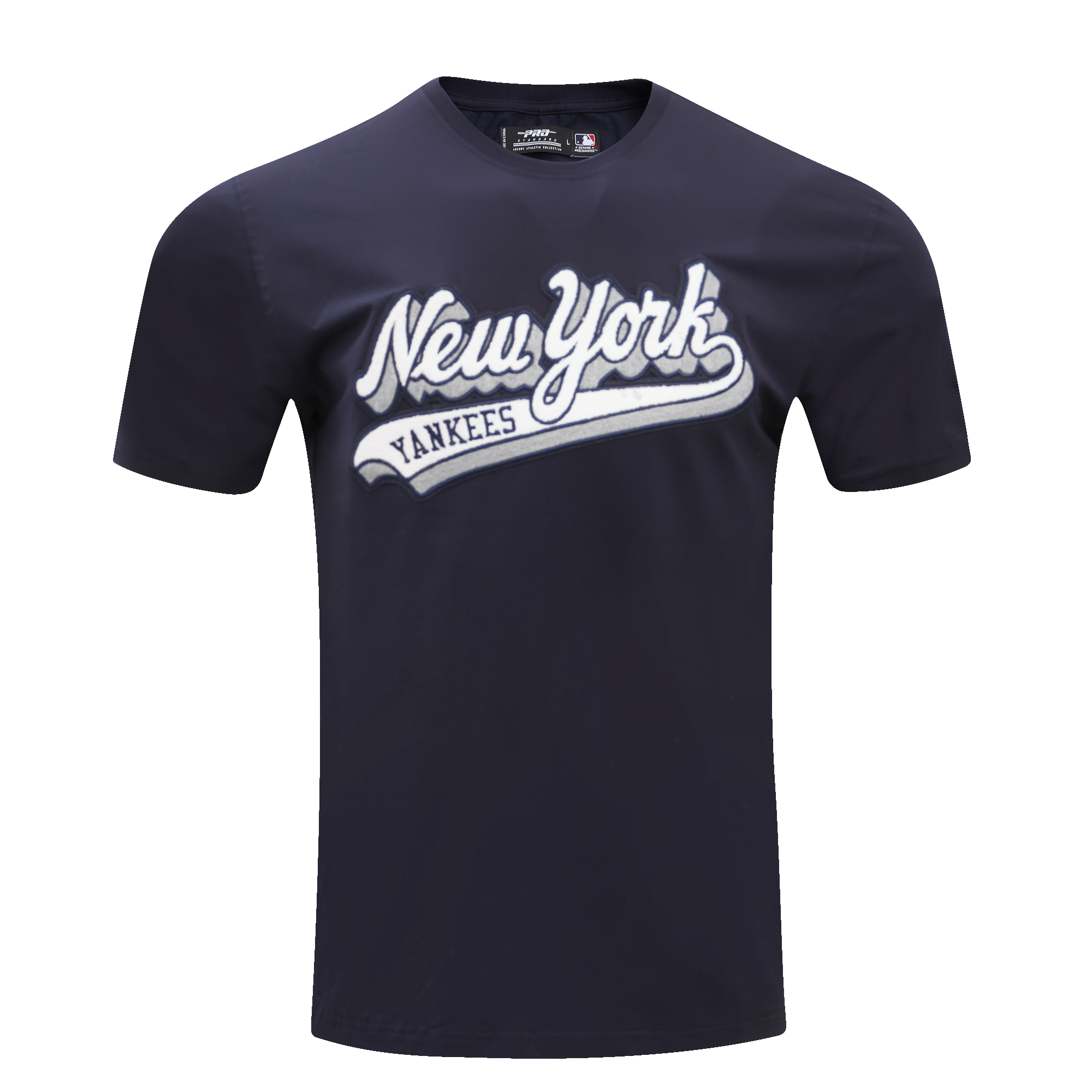 Pro Standard Men's MLB New York Yankees Script Tail Tops - Navy - NAVY